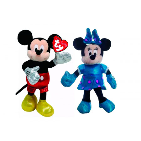 Pelucia Mickey e Minnie-DTC ampliada