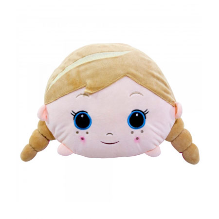 Almofada Rosto Anna Frozen Tsumtsum Disney ampliada