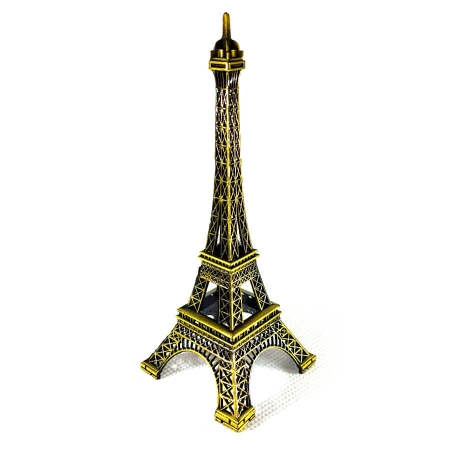 Torre Eiffel Miniatura Enfeite Decorativo De Metal Interpont ampliada