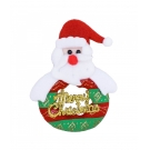 ï¿½mï¿½ Geladeira Papai Noel Guirlanda Merry Christmas 12cm - Enfeite Natalino