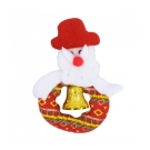 ï¿½mï¿½ Geladeira Papai Noel Guirlanda Sino 12cm - Enfeite Natalino