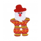 ï¿½mï¿½ Geladeira Papai Noel 2 Botï¿½es Brancos 14cm - Enfeite Natalino