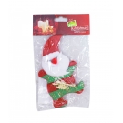 Ímã Geladeira Papai Noel Saxofone 13cm - Enfeite Natalino