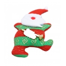 Ímã Geladeira Papai Noel Saxofone 13cm - Enfeite Natalino