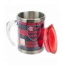 Caneca TÃ©rmica Com Tampa 450ml - Flamengo