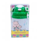 Garrafa Infantil Verde Cebolinha 380ml