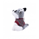 Chaveiro Cachorro Husky 16.5cm - Fluminense