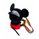 Mini Bolsa PelÃºcia Mickey CoraÃ§Ã£o Arco-Ãris 20cm - Disney