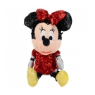 Bolsa Formato PelÃºcia Minnie Lantejoulas 30cm - Disney
