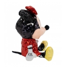 Bolsa Formato PelÃºcia Minnie Lantejoulas 30cm - Disney