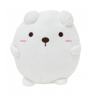 Almofada Semi Bola Formato Urso PelÃºcia 30x30cm