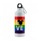 Garrafa AlumÃ­nio Mickey Arco-Ãris 500ml - Disney