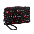 Necessaire Preto Minnie 15x7x21cm - Disney