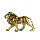 LeÃ£o Dourado 32cm - Resina Animais