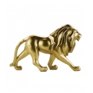 LeÃ£o Dourado 32cm - Resina Animais