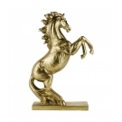 Cavalo Dourado 31cm - Resina Animais