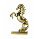 Cavalo Dourado 12.5cm - Resina Animais