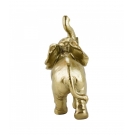Elefante Dourado 11.5cm - Resina Animais