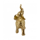 Elefante Dourado 11cm - Resina Animais