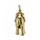 Elefante Dourado 17cm - Resina Animais