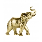 Elefante Dourado 24.5cm - Resina Animais