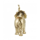 Elefante Dourado 24.5cm - Resina Animais