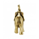 Elefante Dourado 22.5cm - Resina Animais