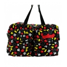 Bolsa Preta Mickey Dobravel 32x47x21cm - Disney