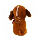 Chaveiro Cachorro Narigudo Marrom 16cm - PelÃºcia