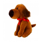 Chaveiro Cachorro Narigudo Marrom 16cm - PelÃºcia