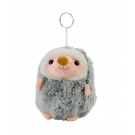 Chaveiro Porco Espinho Cinza 15cm - PelÃºcia