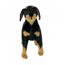 Cachorro Rottweiler Realista 55cm - PelÃºcia