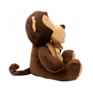 Macaco Sentado LaÃ§o 25cm - PelÃºcia