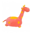 Puff Girafa Rosa 48cm - PelÃºcia