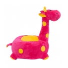 Puff Girafa Pink 48cm - PelÃºcia