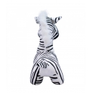 Zebra Focinho Comprido 27cm - PelÃºcia