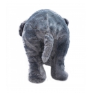 Elefante Cinza Realista 15cm - PelÃºcia Enfeite