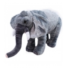 Elefante Cinza Realista 15cm - PelÃºcia Enfeite