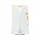 Caneca Branca Porcelana 500ml - Fluminense