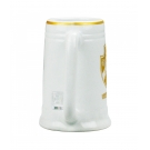 Caneca Branca Porcelana 500ml - Vasco