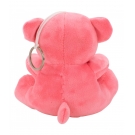 Chaveiro Urso Rosa CoraÃ§Ã£o Amor 12cm - PelÃºcia