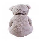 Urso CoraÃ§Ã£o Amor Marrom Acinzentado 50cm - PelÃºcia