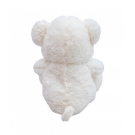 Urso Branco CoraÃ§Ã£o Te Amo 50cm - PelÃºcia