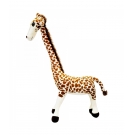 Girafa De PÃ© Com PescoÃ§o DobrÃ¡vel 72cm - PelÃºcia