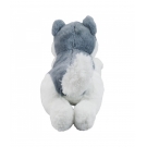 Cachorro Husky Deitado 33cm - PelÃºcia