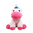 UnicÃ³rnio Rosa Sentado 52cm - PelÃºcia