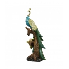 PavÃ£o No Galho 33.5cm - Resina Animais