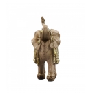 Elefante Tromba Levantada 11cm - Resina Animais