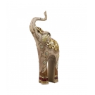 Elefante Tromba Levantada 28cm - Resina Animais