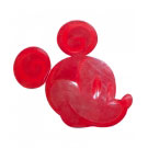 Suporte de Panelas Vermelho Mickey Disney